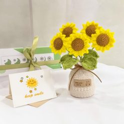 Knitwoolvn Hoa Hướng Dương Crochet