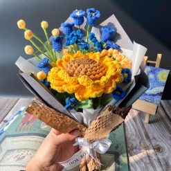 Knitwoolvn Hoa hướng dương móc len