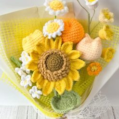 Knitwoolvn Hoa Tốt Nghiệp Hướng Dương